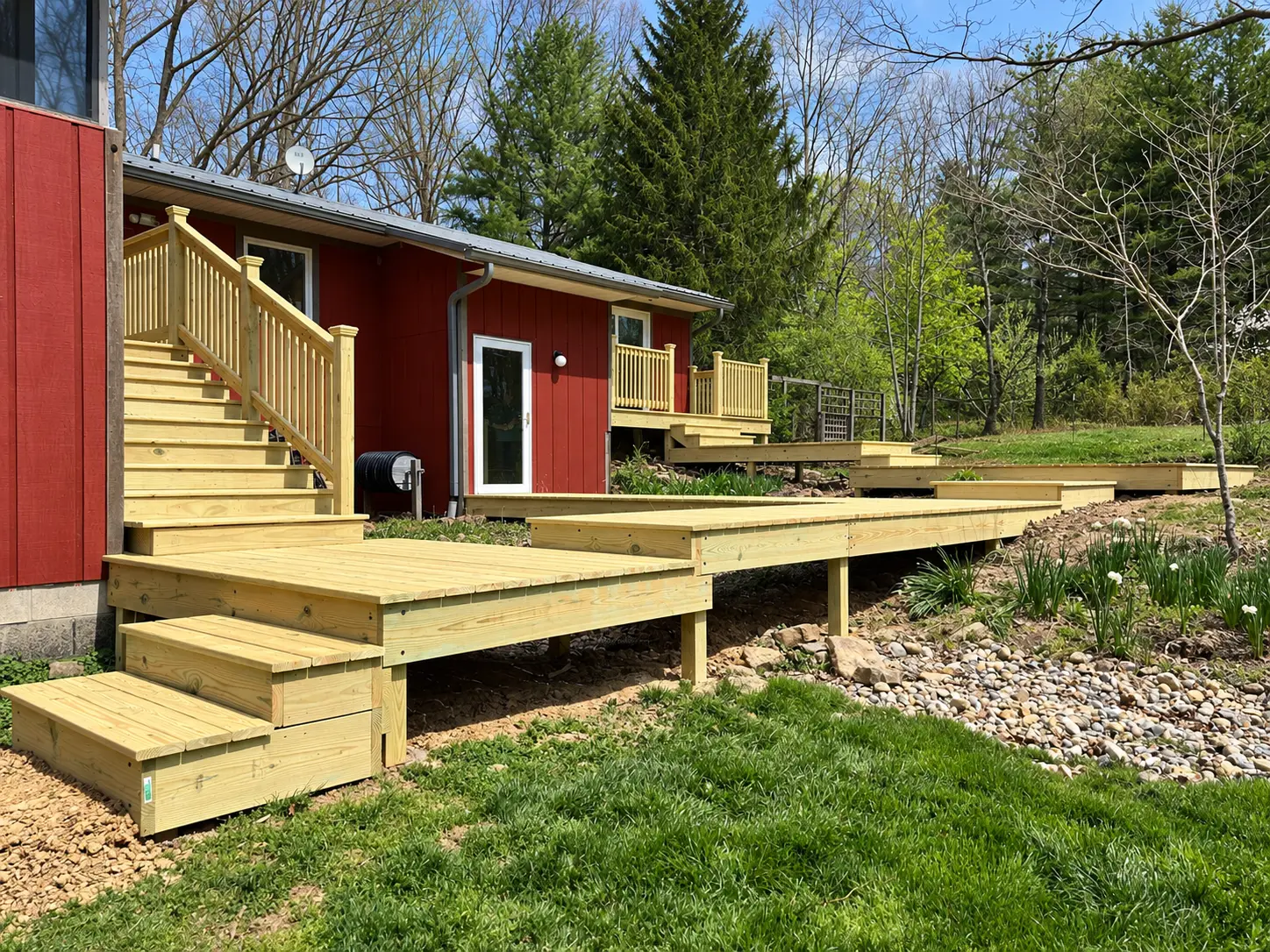 Deck Replacement with a Modified Layout