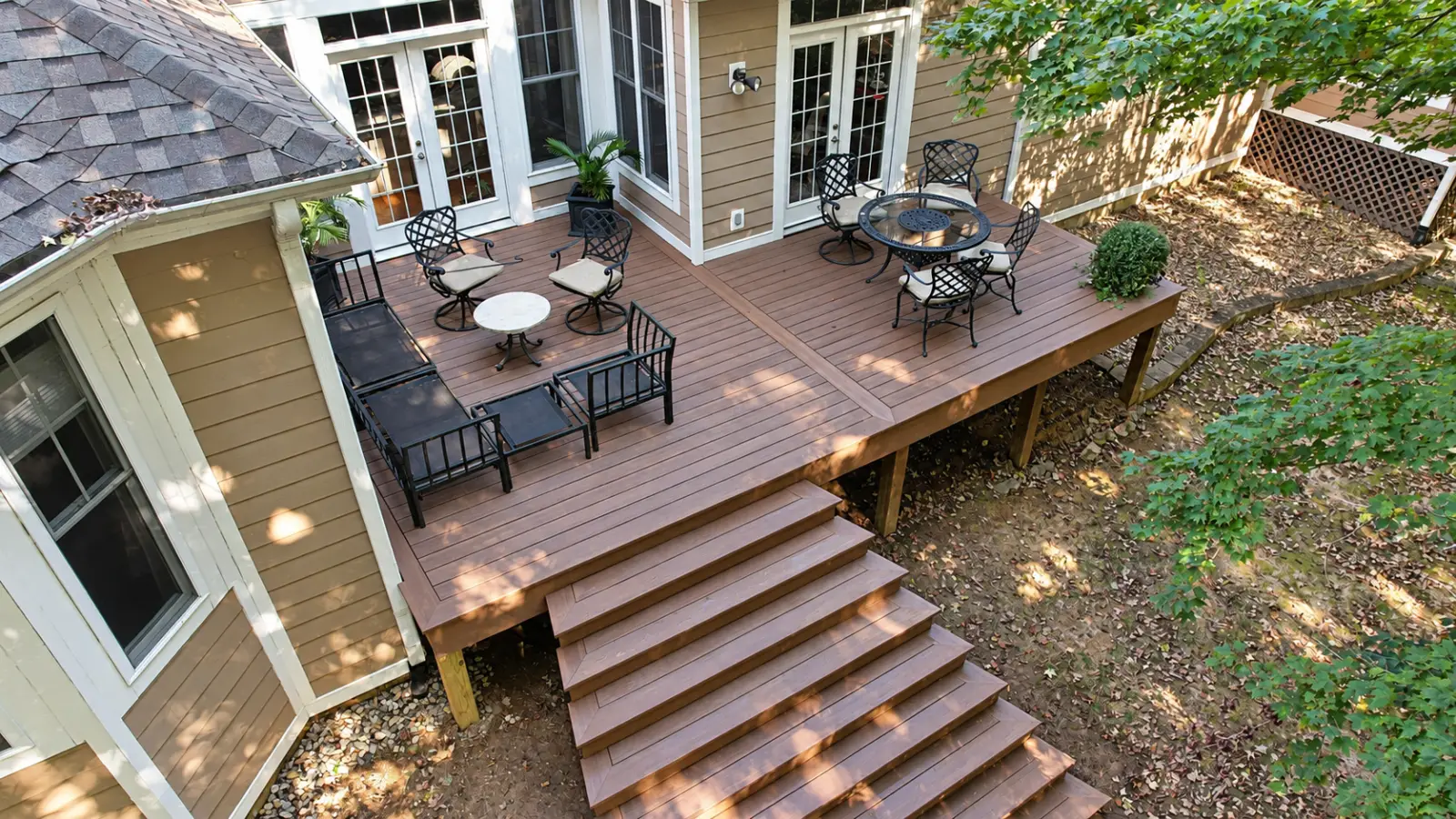 Outdoor Deck Renovation and Expansion